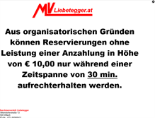 Tablet Screenshot of liebetegger.at